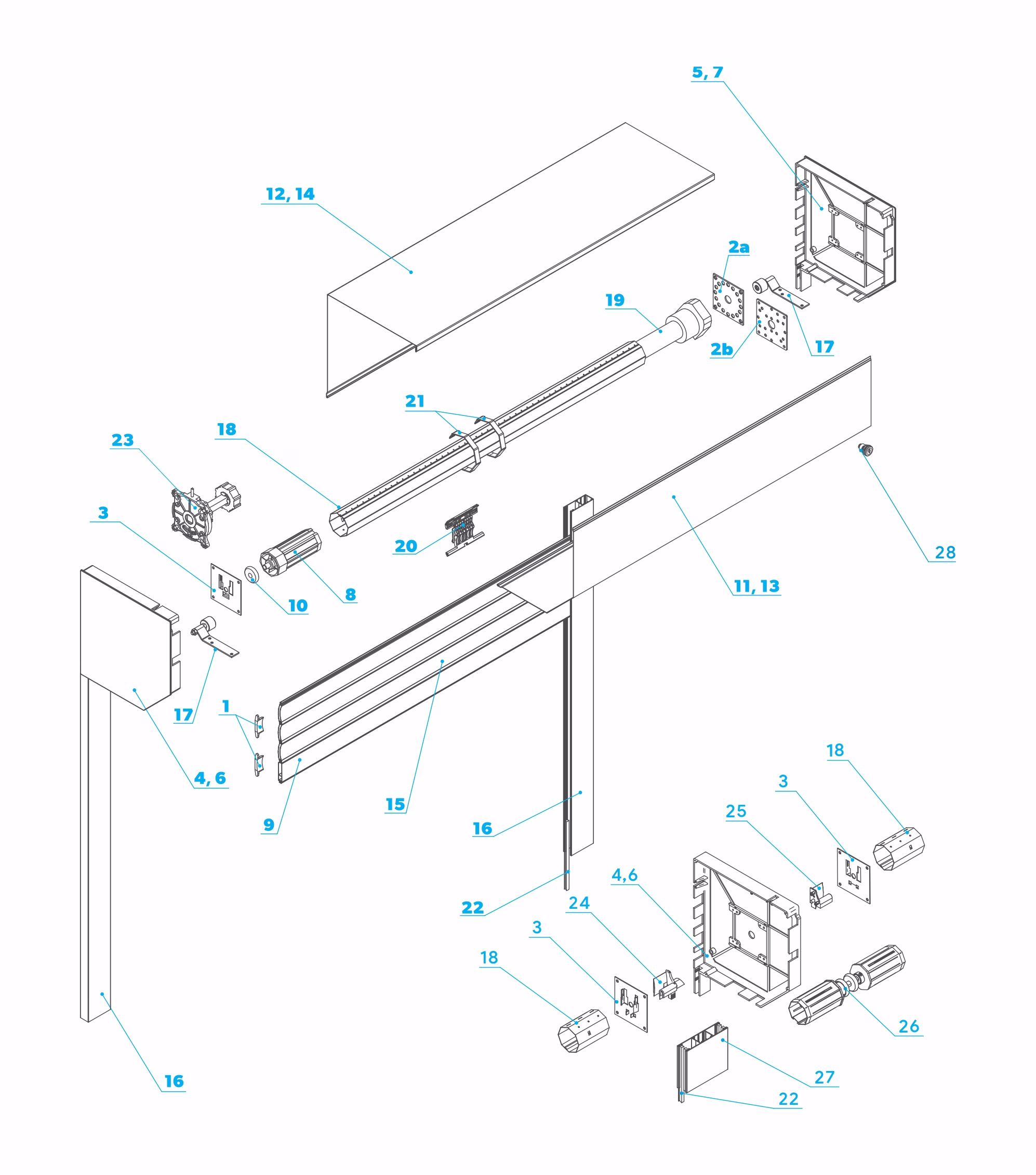 tehnicaldetails roller garage door